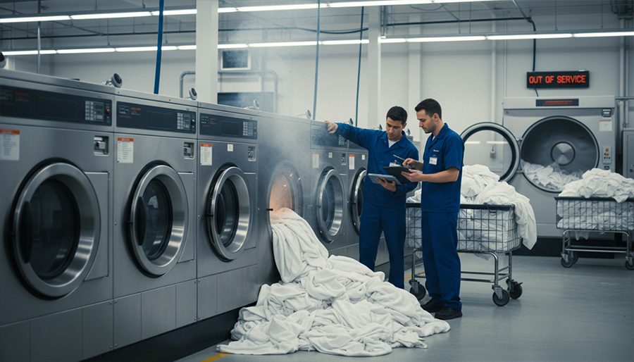 riesgo lavanderia propia industria